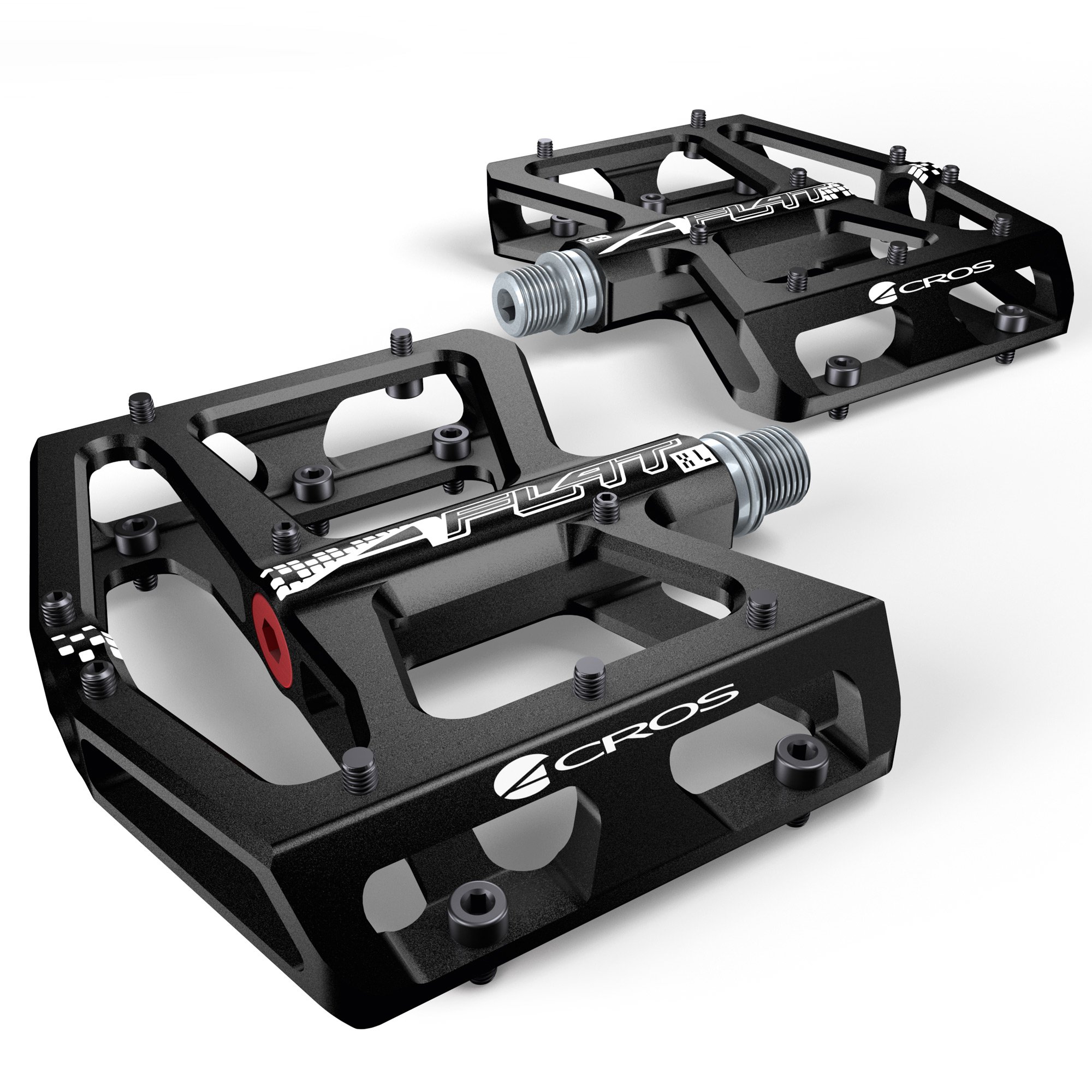 Acros A Flat XL Pedals Black Oxford Products