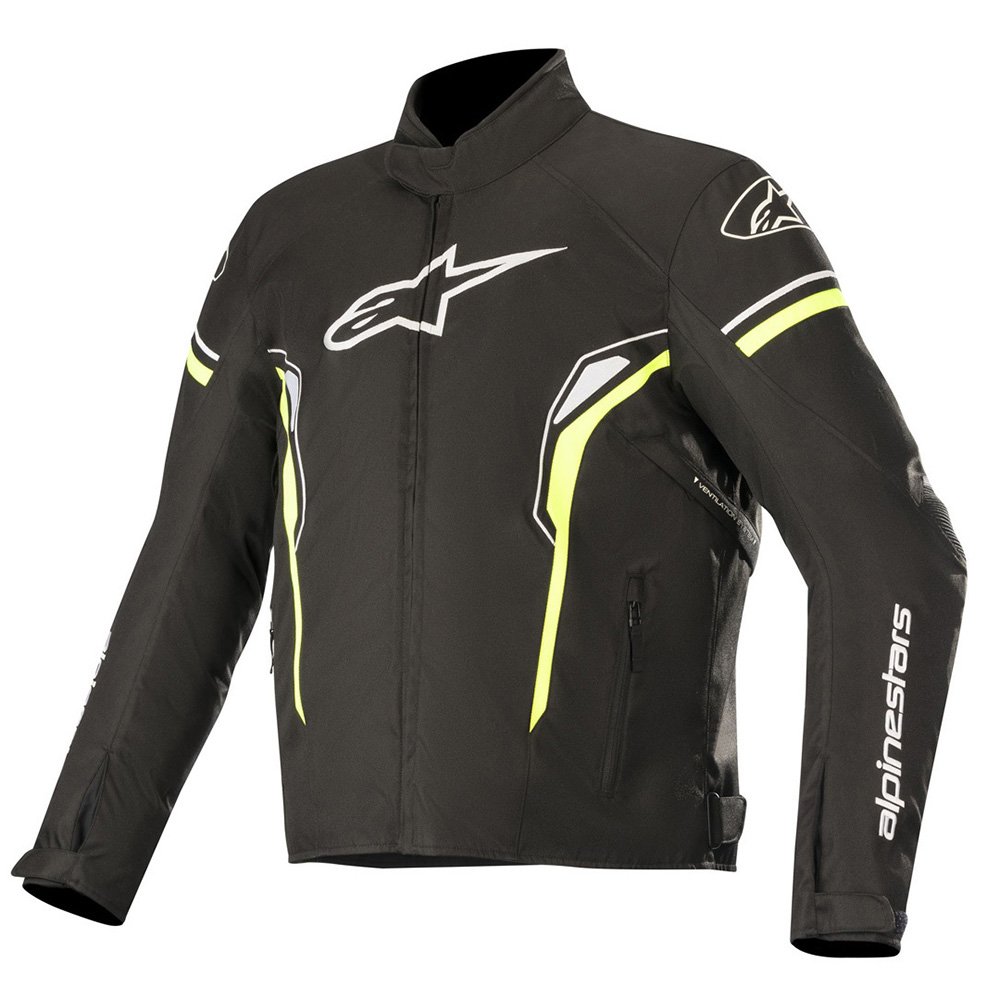 Alpinestars T-Sp-1 Waterproof Jacket Black Yellow Fluo : Oxford
