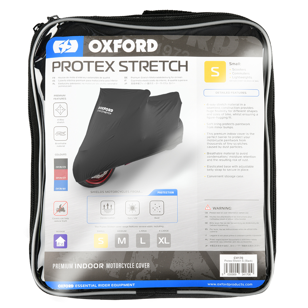 OXFORD PROTEX PREMIUM STRETCH FIT INDOOR MOTORCYCLE COVER