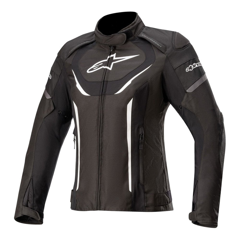 Alpinestars Stella T Jaws v3 Waterproof Jacket Black White Oxford Products