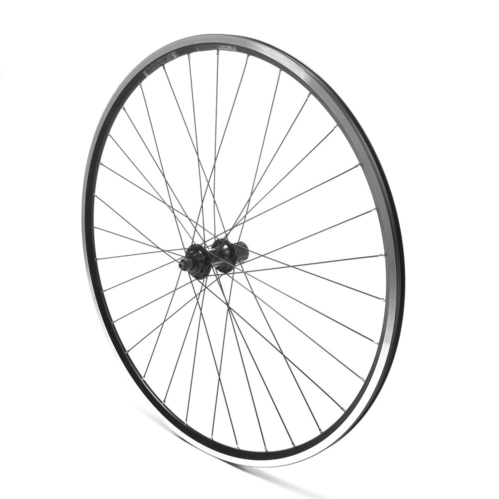 Rear Wheel 700c Road Cassette Black Double Wall QR Oxford Products