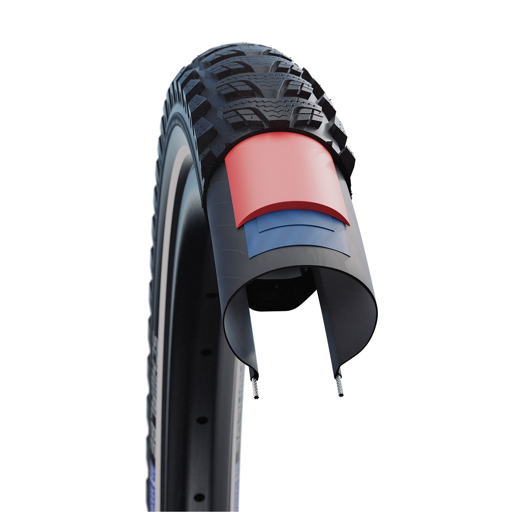 NEW Schwalbe Marathon GT 365 Tire 700 x 35 Wire Bead Black with DualGuard and