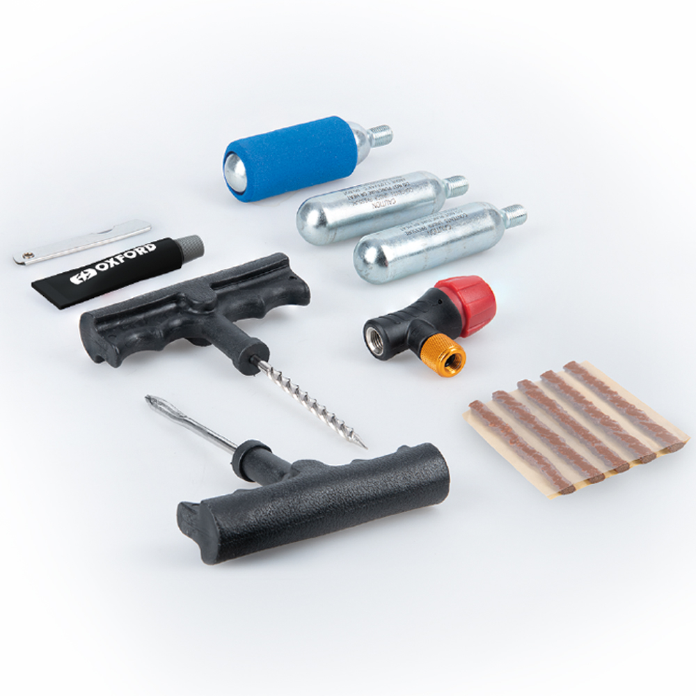 Oxford CO2 Tyre Repair Kit 1 : Oxford Products