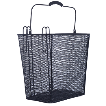 Oxford Bicycle Cycle Bike Wire Mesh Rear Basket With Fittings Black BK152 