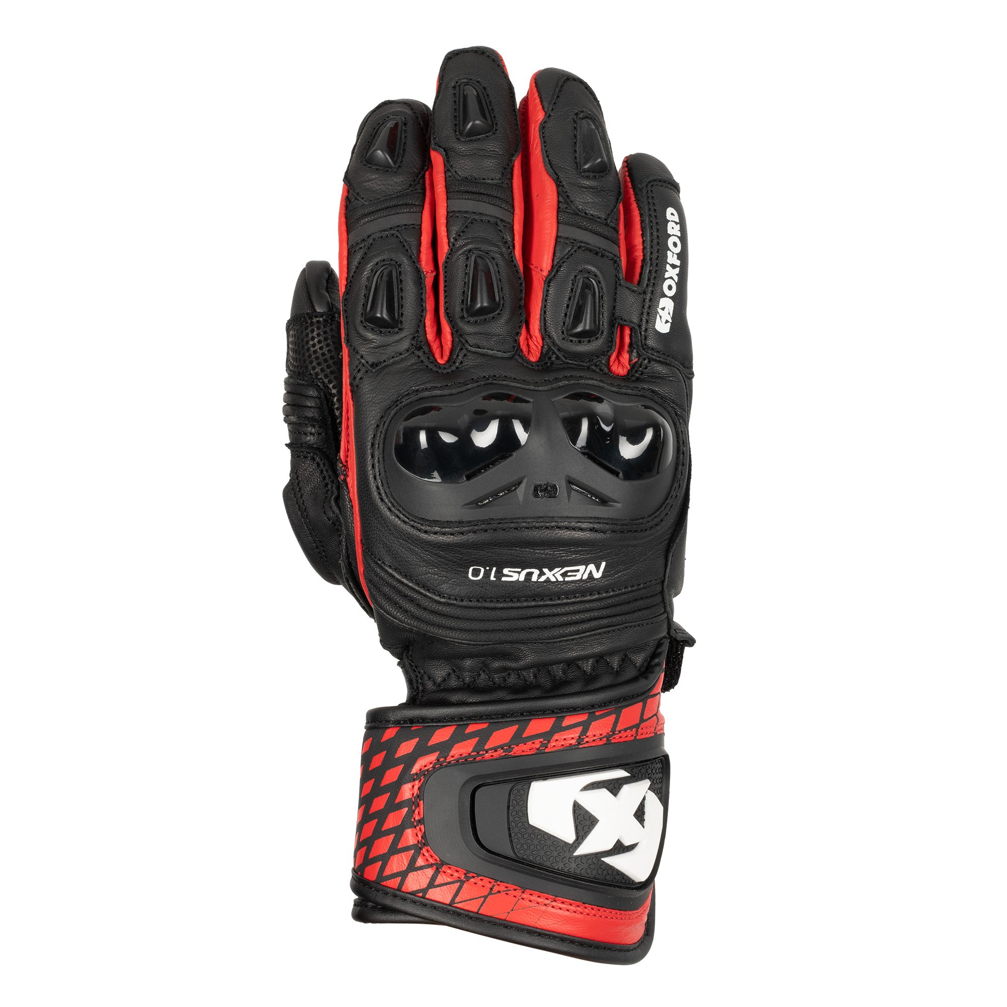 Oxford Nexus MS Glove Black/White/Red : Oxford Products