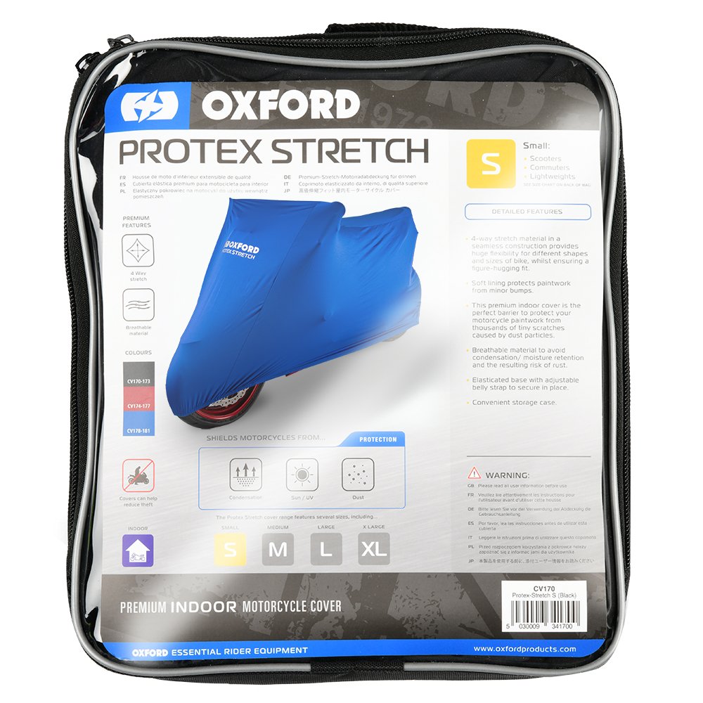 Oxford stretch motorcycle cover hotsell