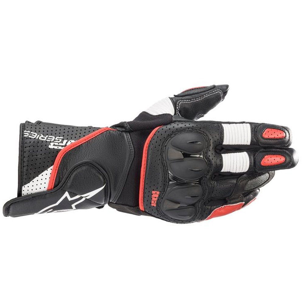 GUANTE ALPINESTARS SP-8 V3 BLACK FLUO RED