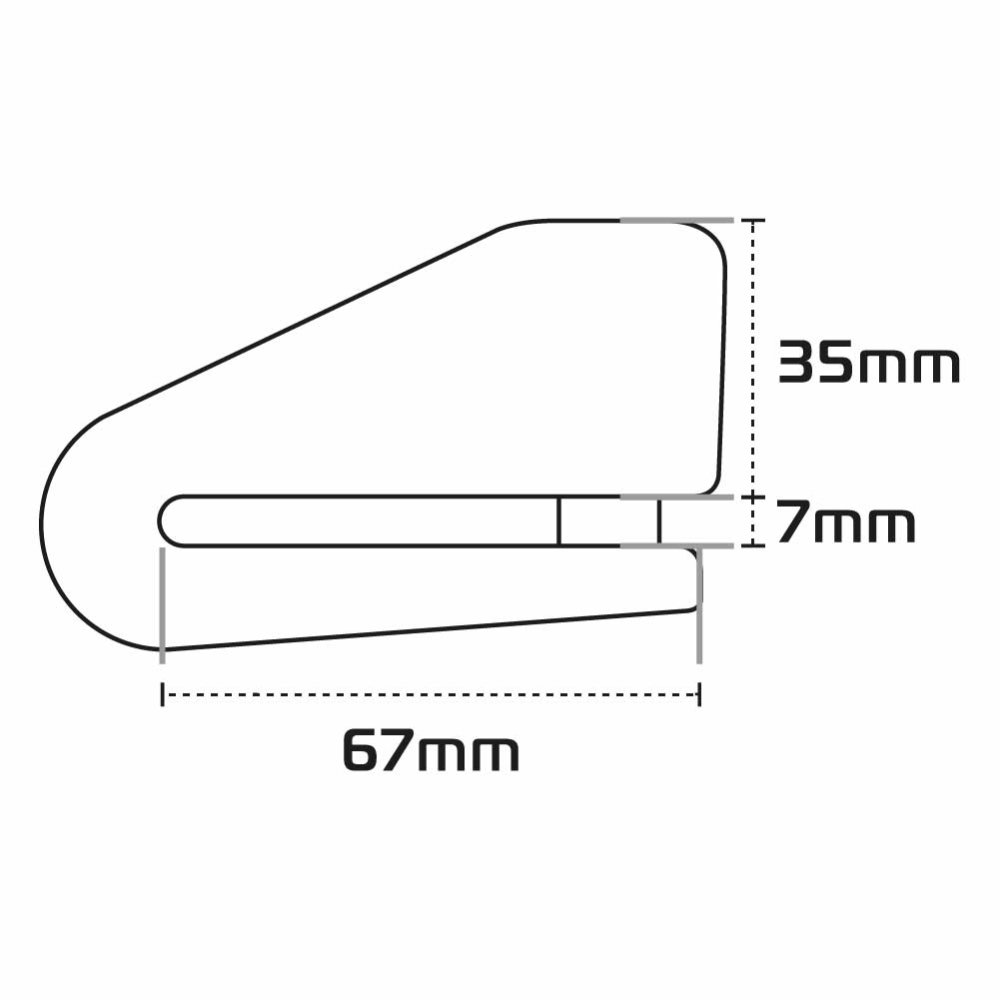 XX6 Disc-Lock Alarm Standard – Lock+Loud USA Motorcycle Stuff