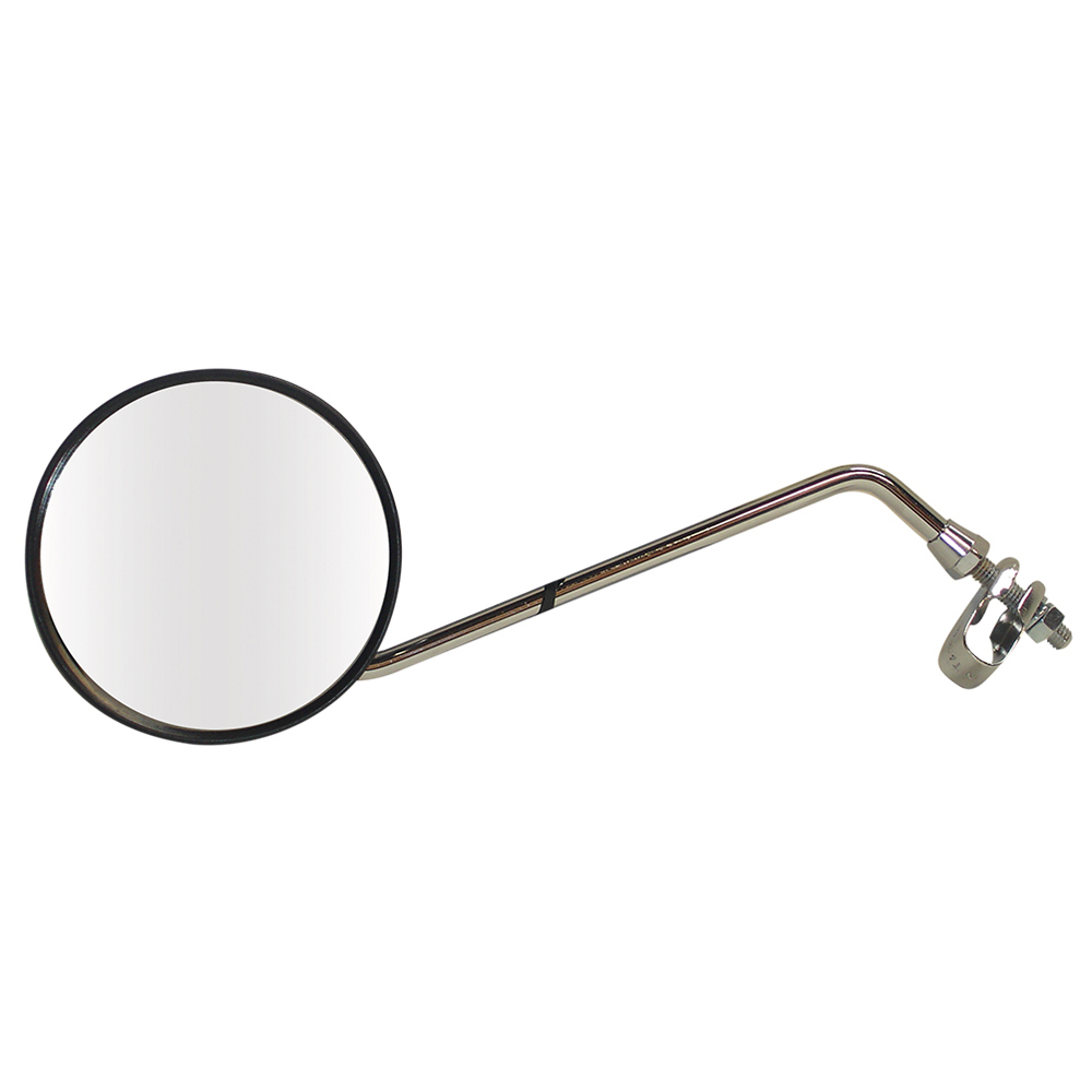 Oxford Clear View 15 cm Long Arm Bicycle Mirror With Clamp or 8 mm Screw On 