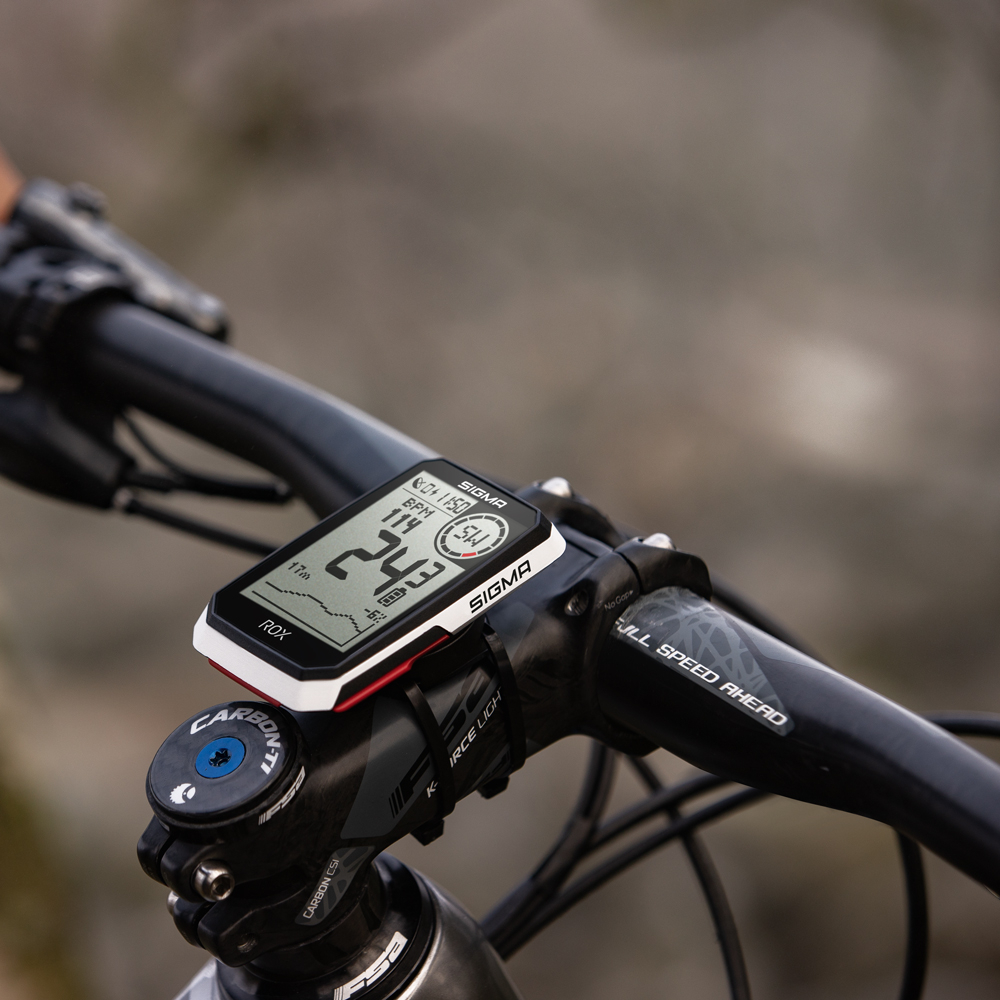 Sigma ROX 4.0 GPS Cycle Computer White Oxford Products