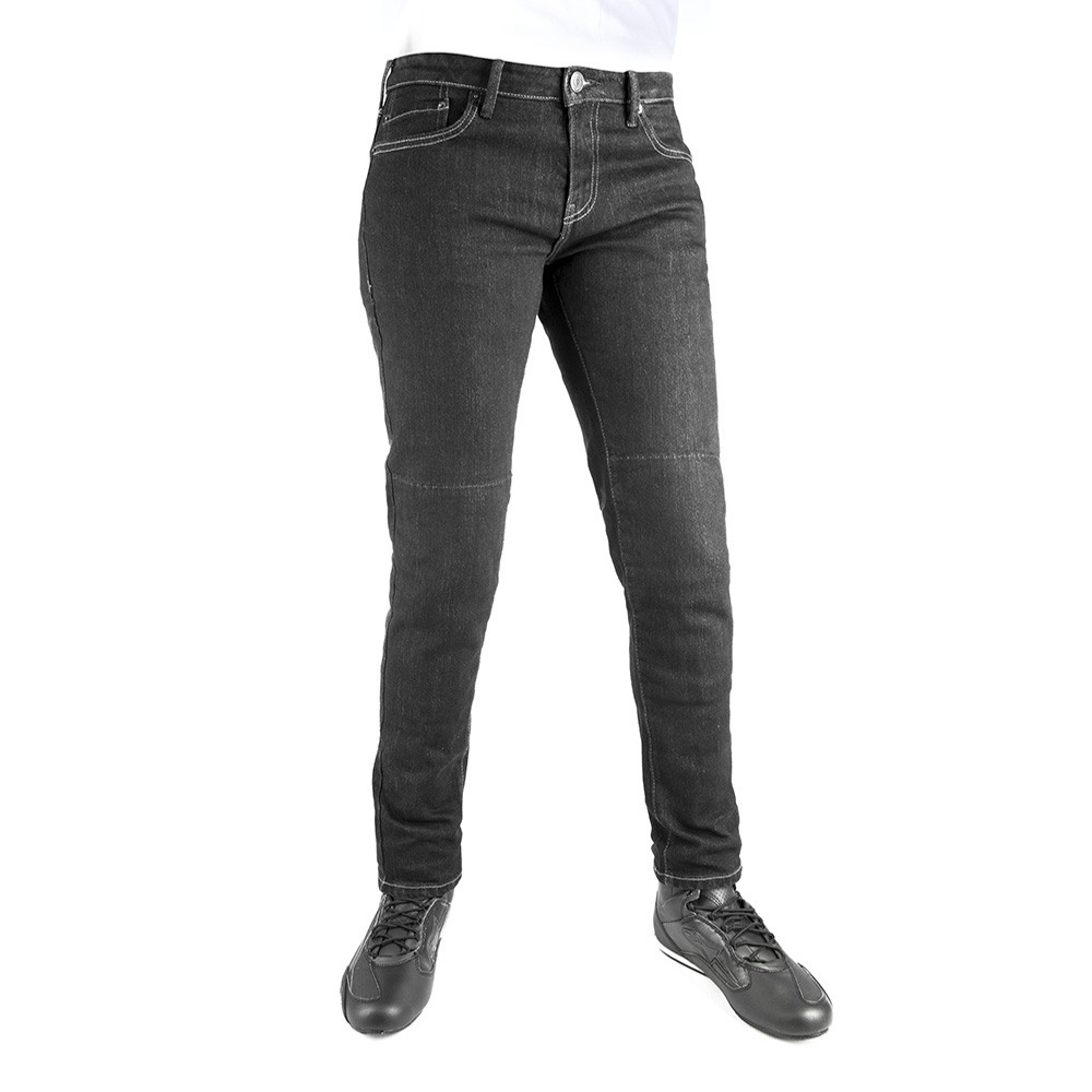 Oxford Original Approved Slim Fit Black Ladies Motorcycle Jeans