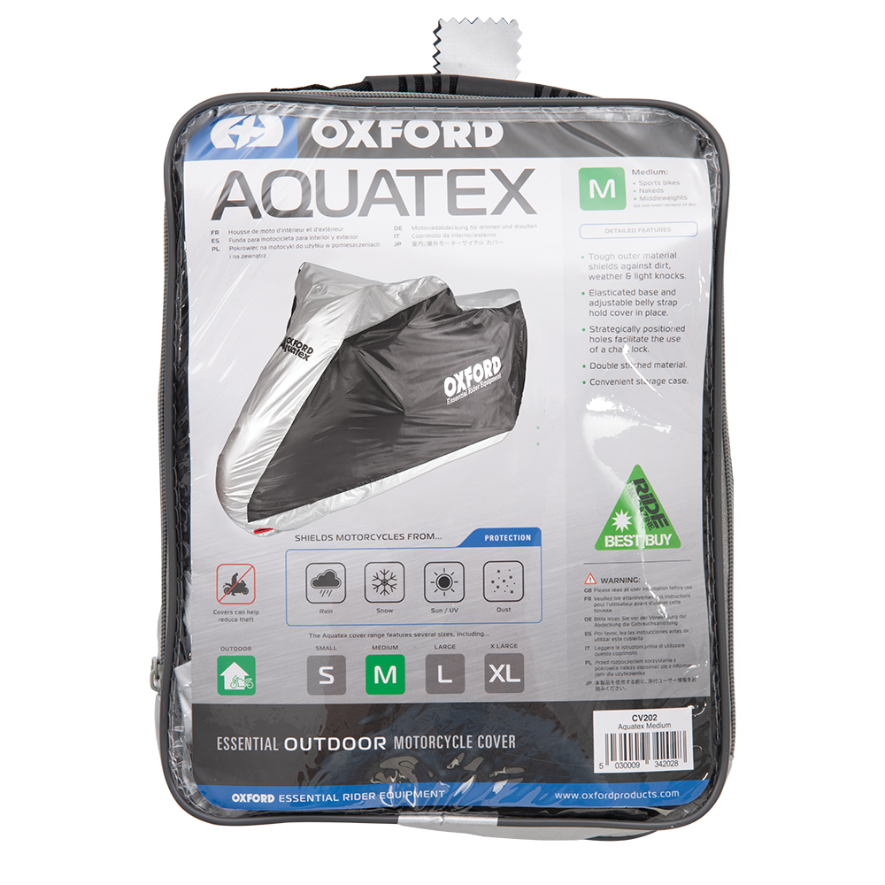 Oxford Aquatex Motorcycle Scooter Waterproof Cover Extra Large CV206 