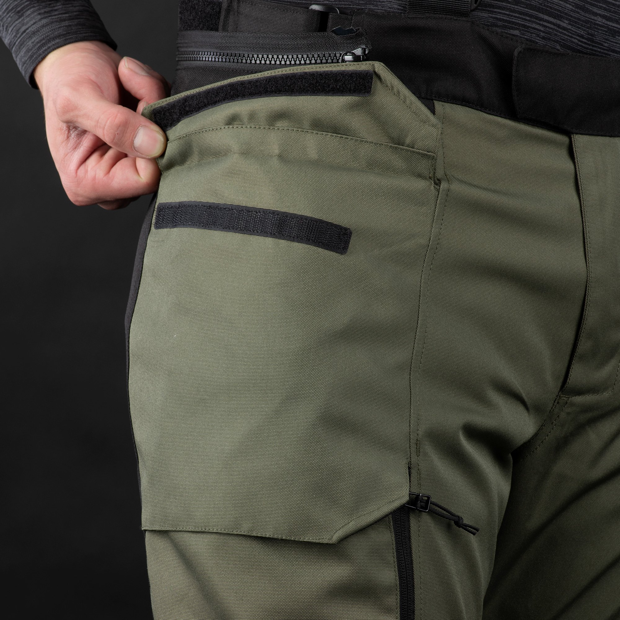 Rockland MS Pant Khaki/Blk/Fluo R : Oxford Products