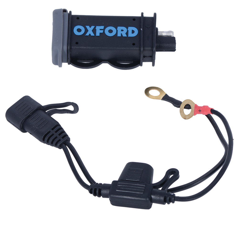Oxford 2.1Amp Fused charging kit : Oxford