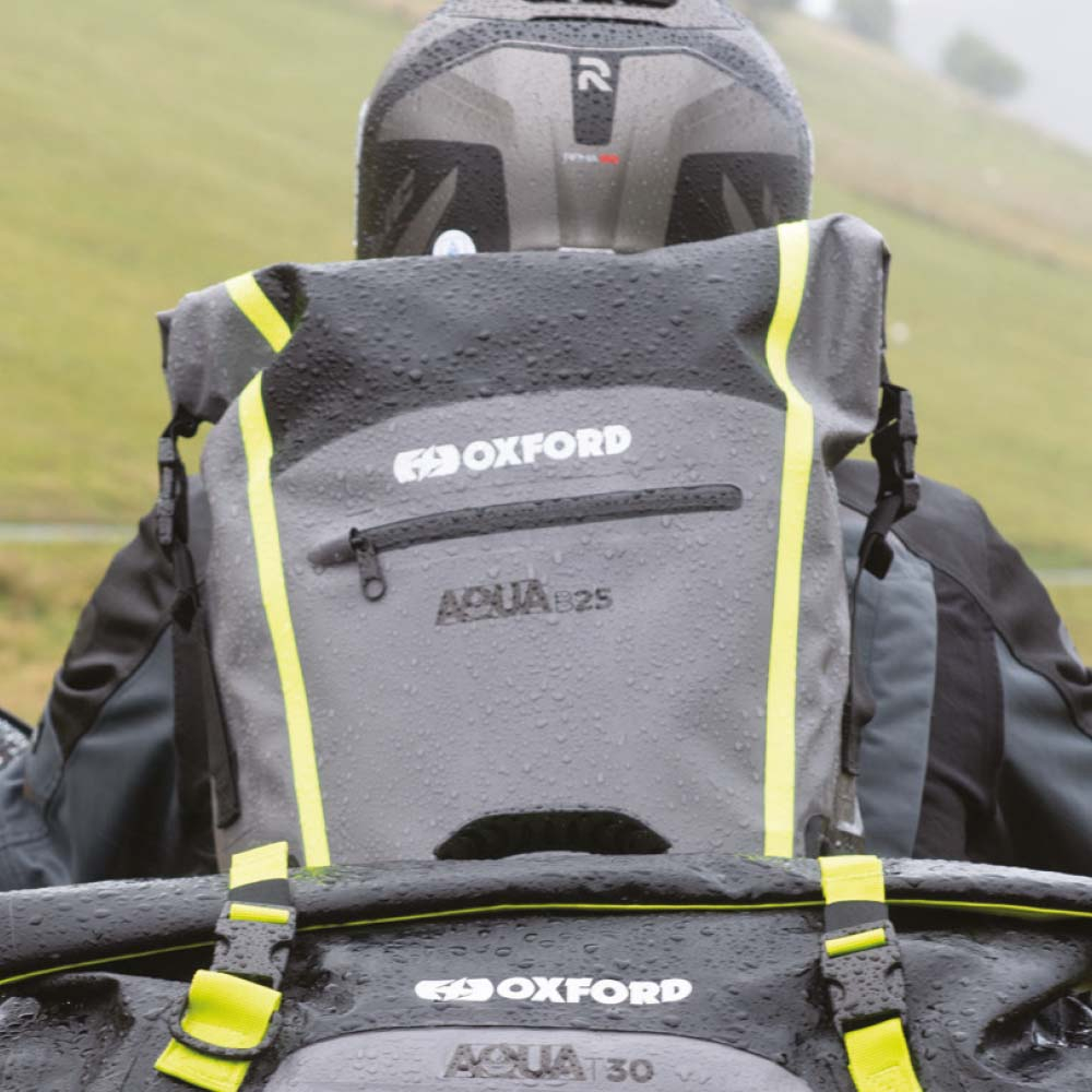 Oxford Aqua B-25 Hydro Backpack - Black/Grey/Fluo : Oxford Products