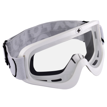 Oxford Fury Adult Motorcross Goggles Gloss White OX206 