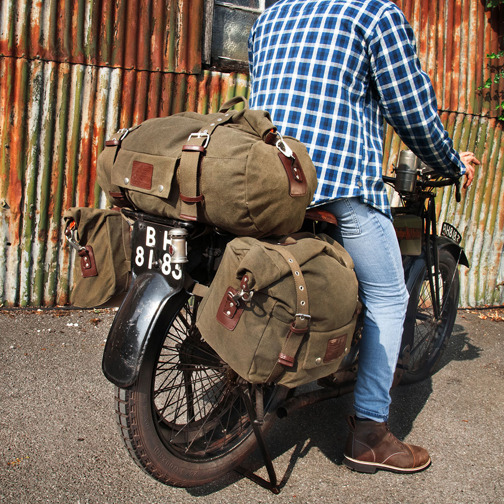 Details about   Oxford Heritage Water Resistant 30L Motorcycle Motorbike Backpack Khaki 