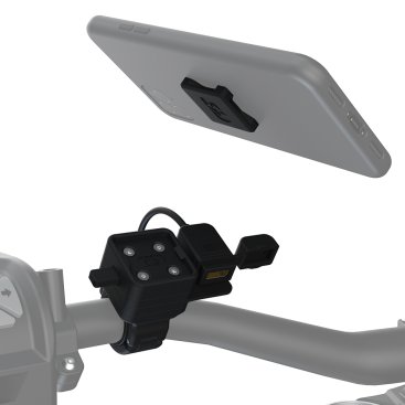 Motorcycle phone mount best sale uk