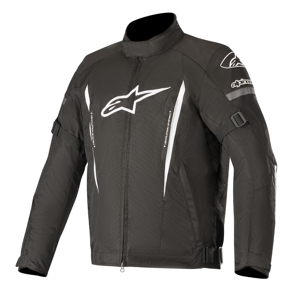 Chaqueta Alpinestars T-GP Plus R V2 Air Negro/Blanco/Amarillo Verano