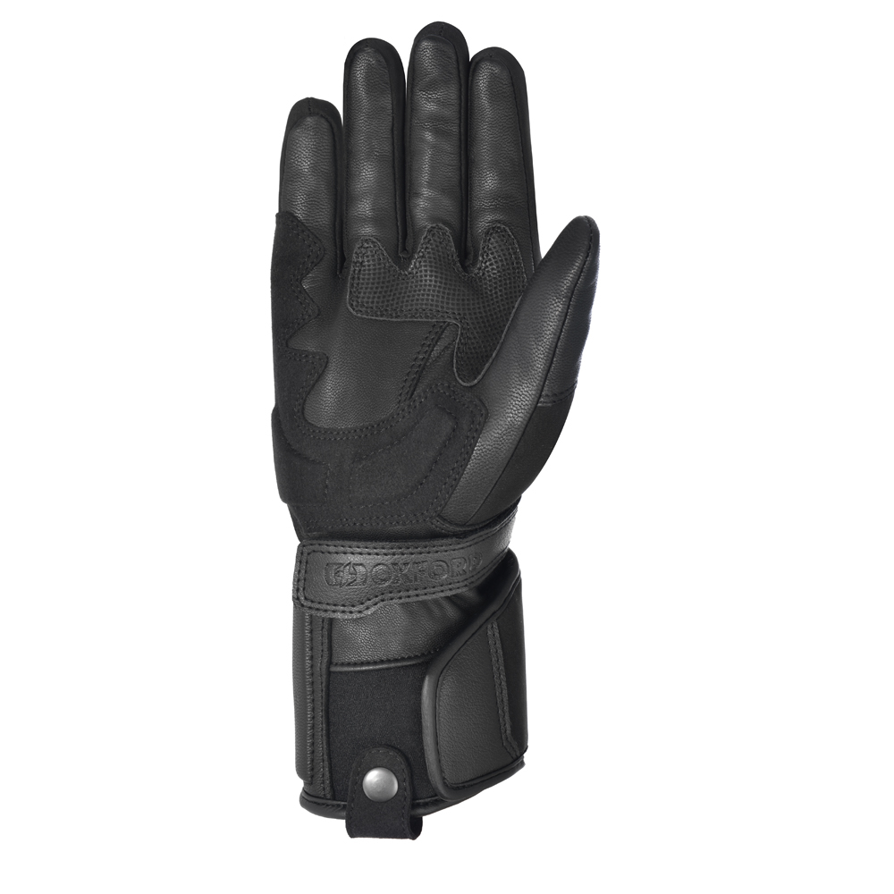 Oxford Calgary Full Leather Palm 1.0 Women's Glove Stealth Black 