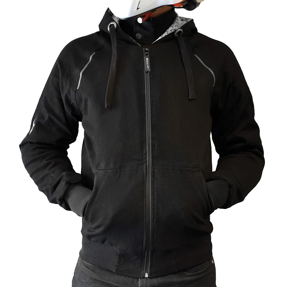 Bull-it Tactical Hoodie Black : Oxford Products