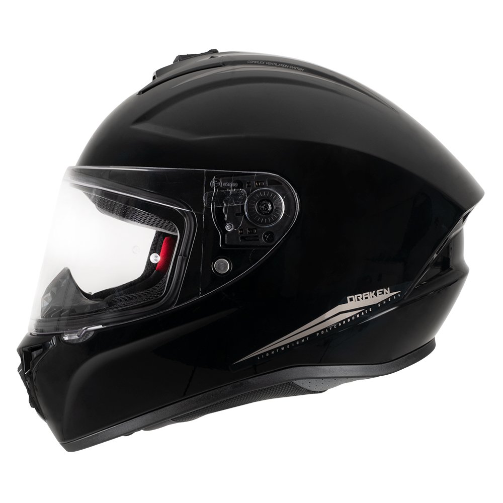 MT, Draken Full Face Helmet Matt Black