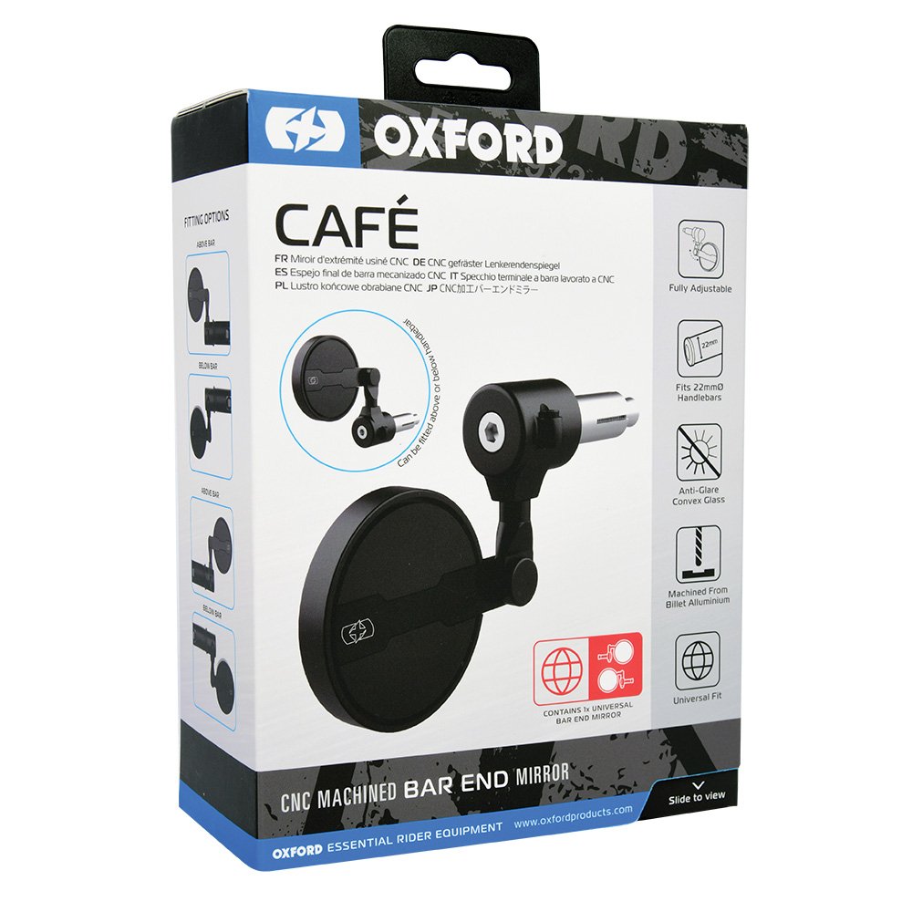 Oxford Cafe Bar End Mirror Universal Oxford Products