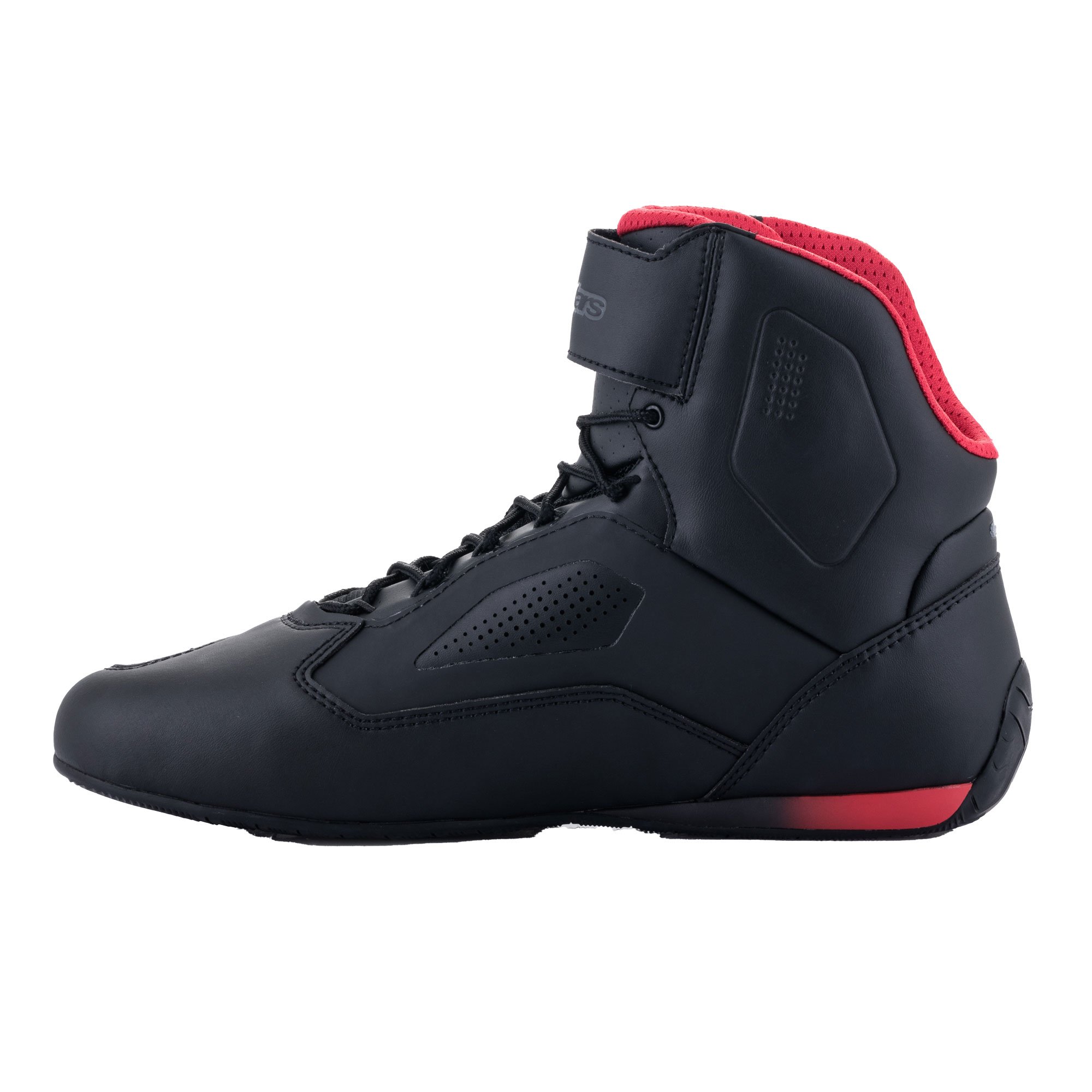 Alpinestars Faster-3 Rideknit Shoes Black Red Yell Fluo : Oxford Products