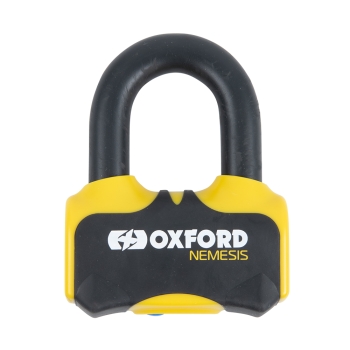 Oxford Nemesis 16mm Disc Lock Yellow