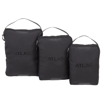 Oxford Atlas Packing Cubes 3 -Pack  Black 
