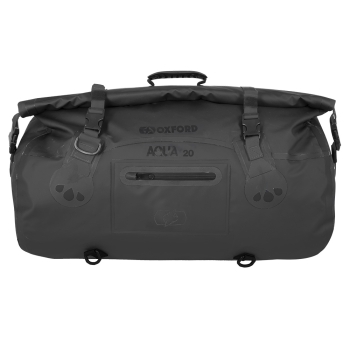 Oxford Aqua T-20 Roll Bag- Black 