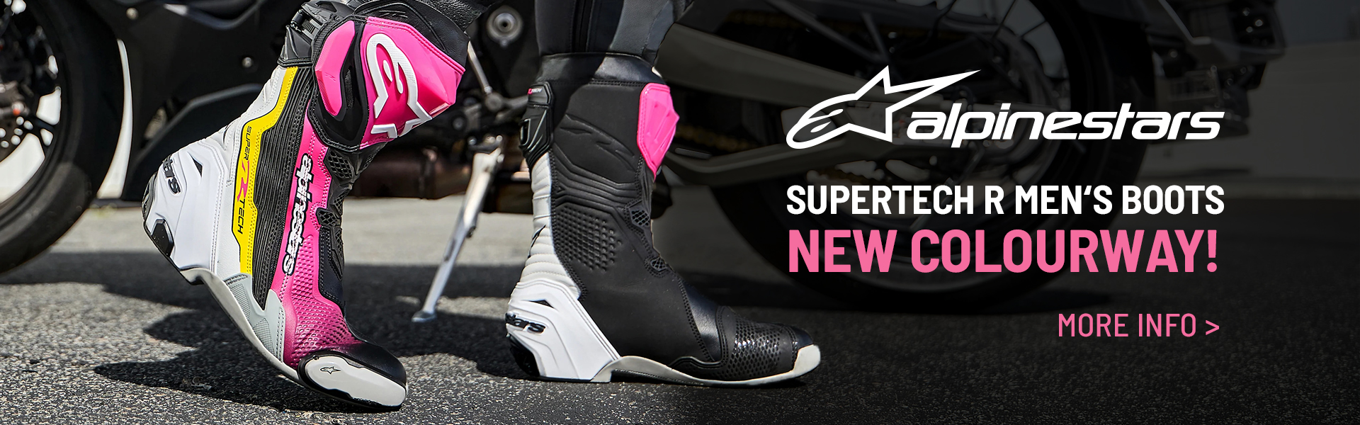 Manly in magenta - New Supertech R Boot colourway!