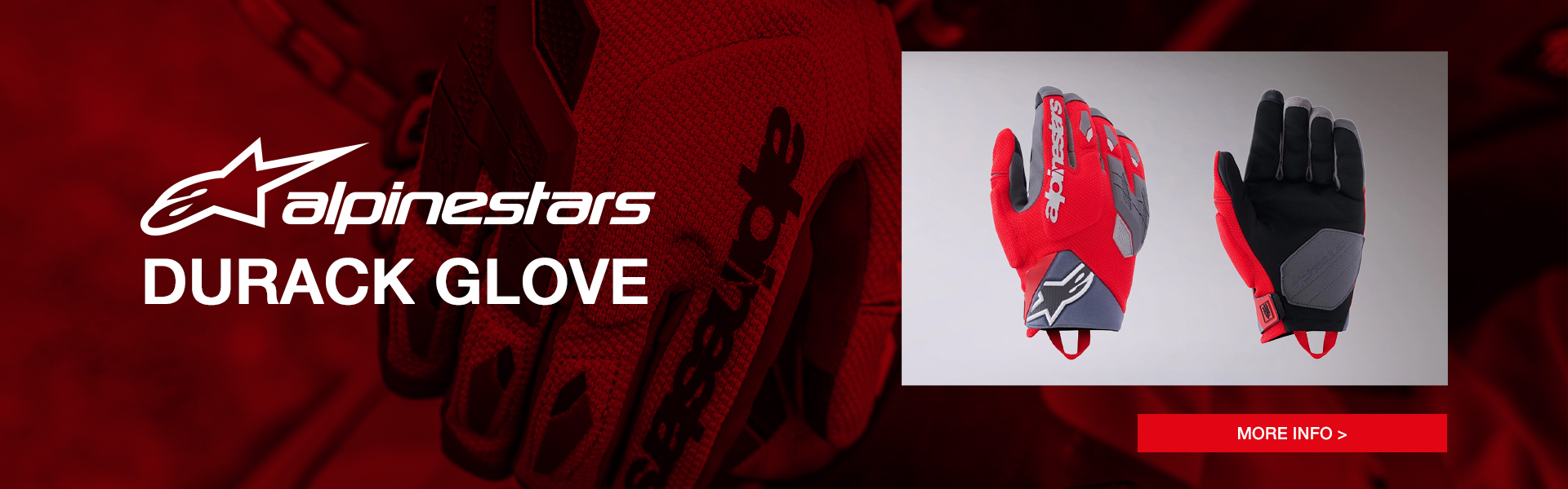 NEW from Alpinestars: Durack Glove!