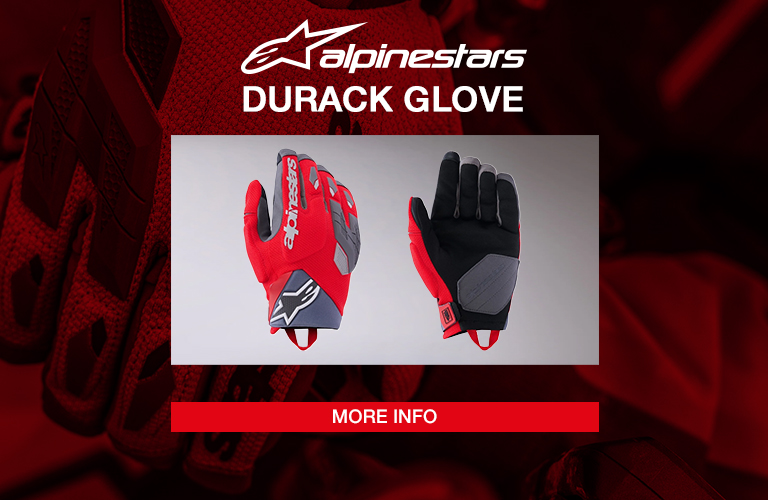 NEW from Alpinestars: Durack Glove!