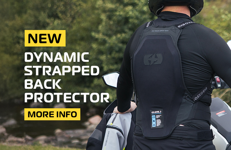 Dynamic Strapped Back Protector - in stock now!