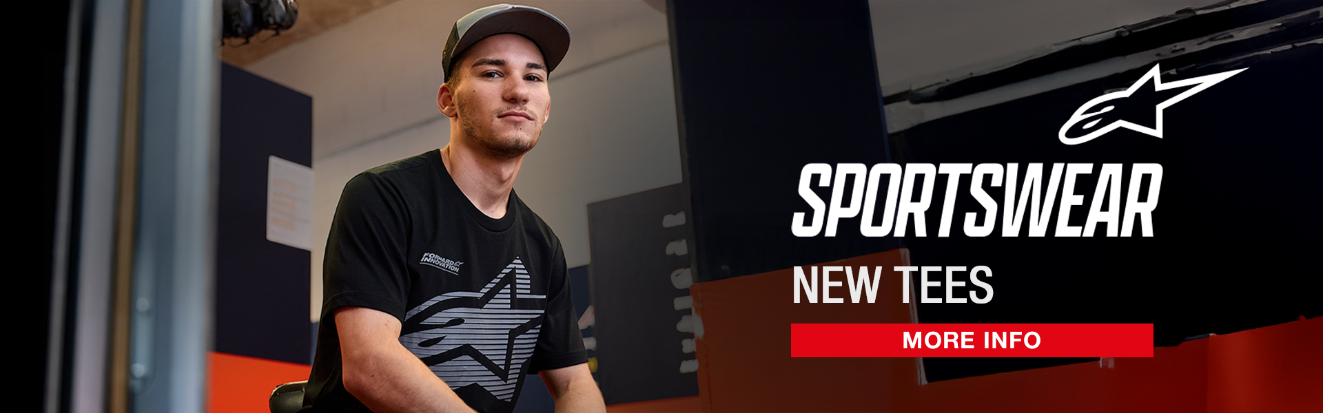 NEW from Alpinestars: even more Sportswear Tees!