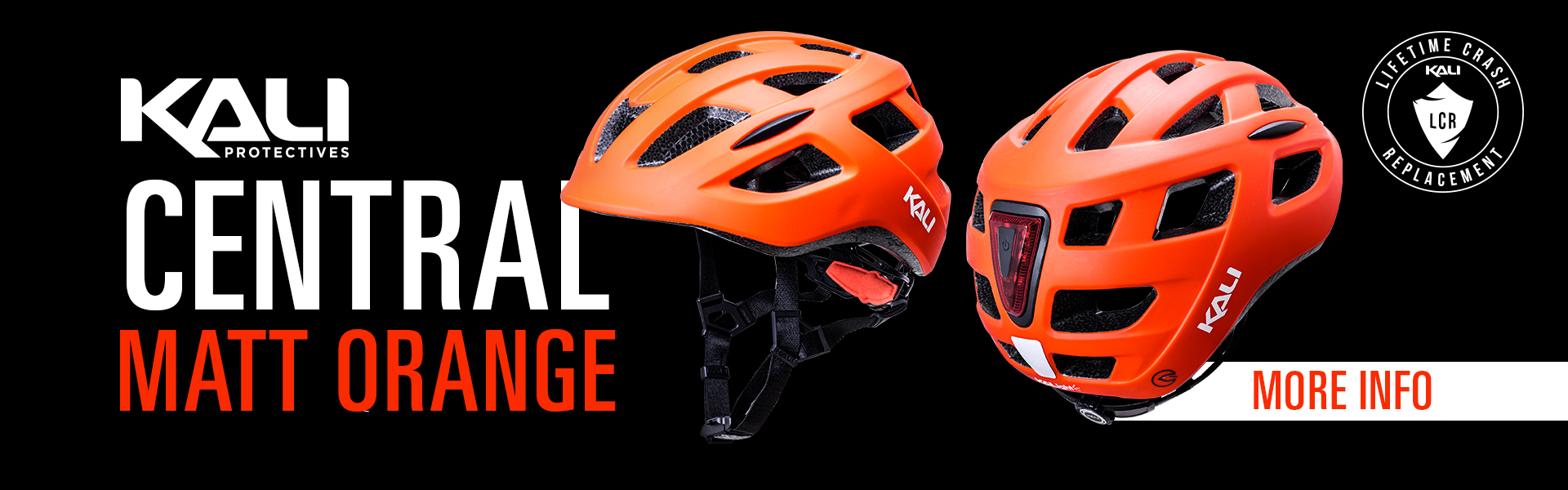 NEW from KALI: Central SLD - Orange colourway in stock now!