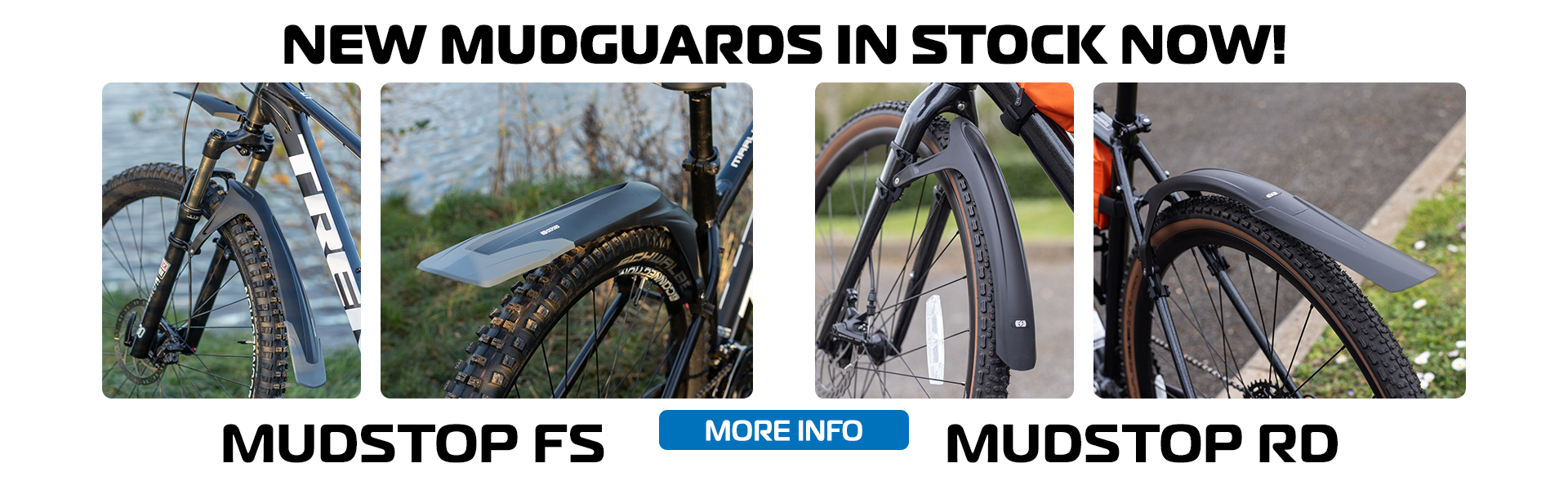 NEW from Oxford: Mudstop Mudguards!