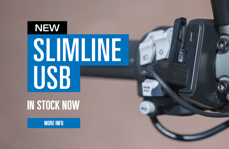 NEW from Oxford: Slimline USB handlebar mount!